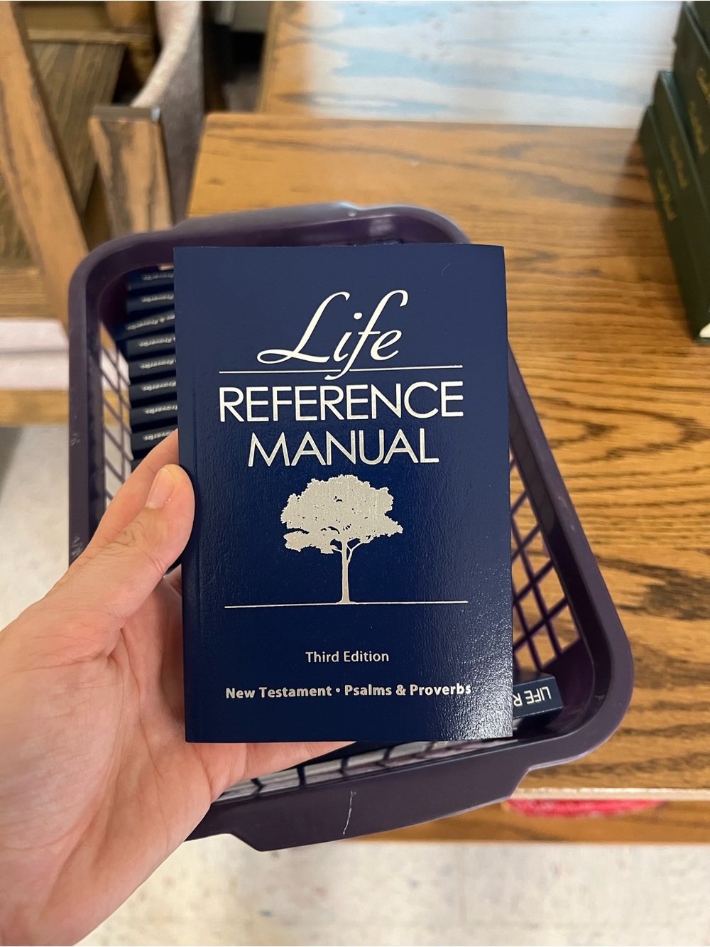 Life Reference Manual 3rd Edition New Testament Psalms & Proverbs 15 Books